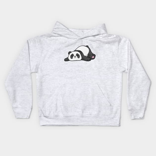 Panda at Sleeping Kids Hoodie by Markus Schnabel